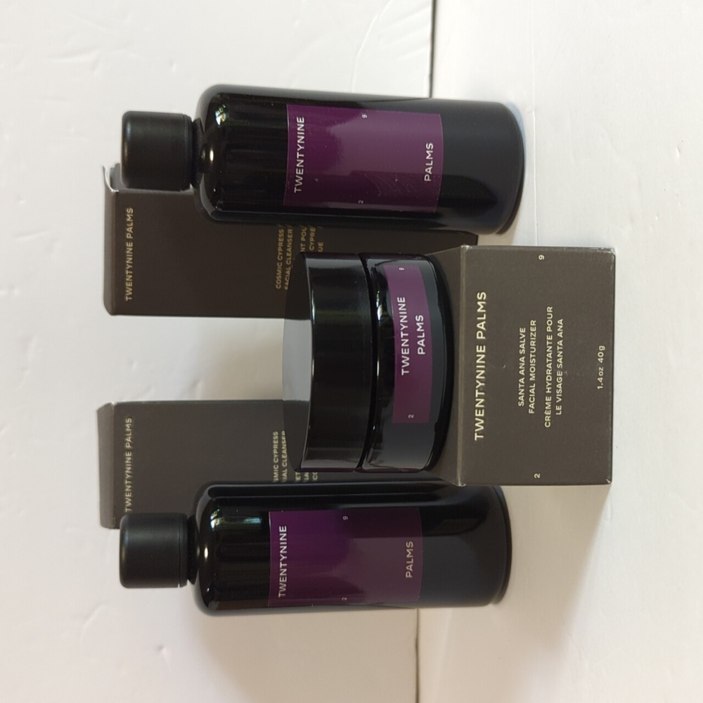 Twentynine Palms Facial Bundle 3 pieces Clean and Moisturize